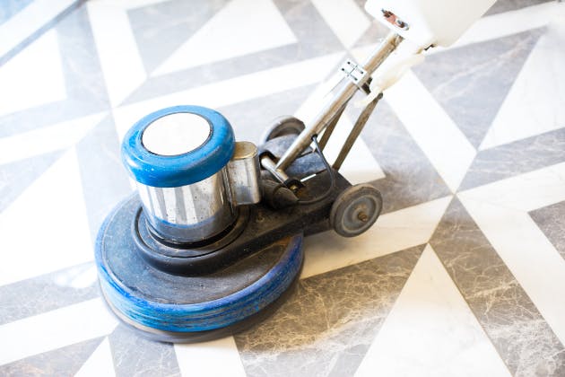 hard floor cleaning